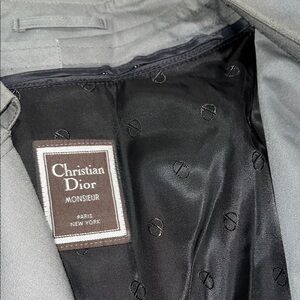 Christian Dior Monsieur Gray Trench Coat